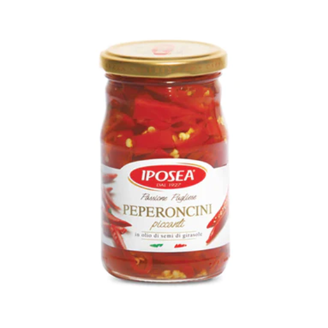 Hot Peppers in Oil from Italy